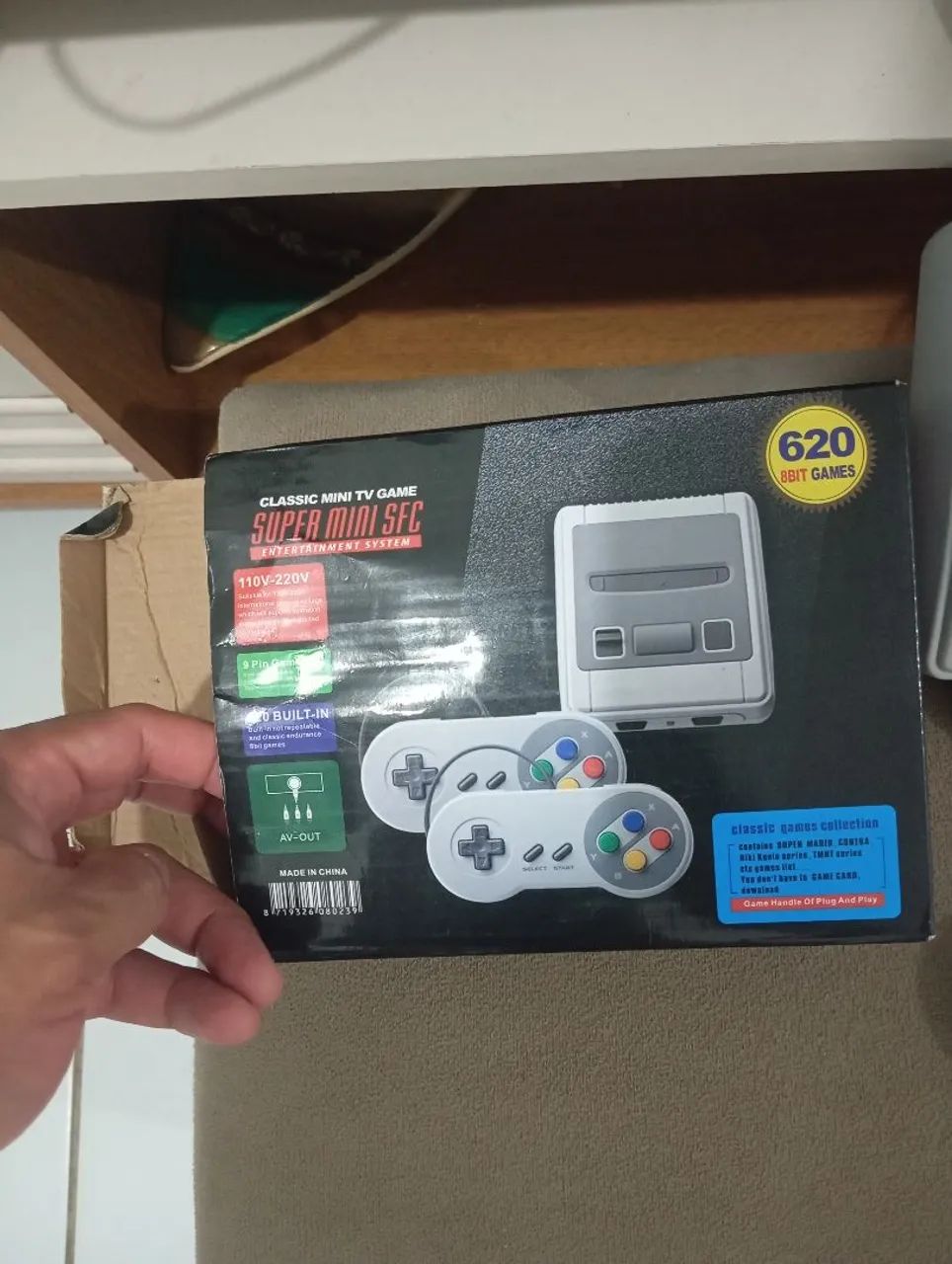 Vídeo game super mini sfc 620 jogos  - Foto 2