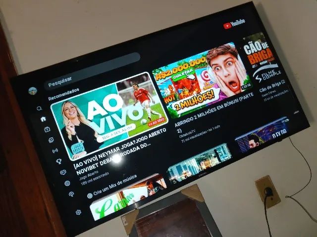 Smart TV 42 polegadas semi nova por 600 menor preço SO O CONTROLE baixado... * - Foto 5