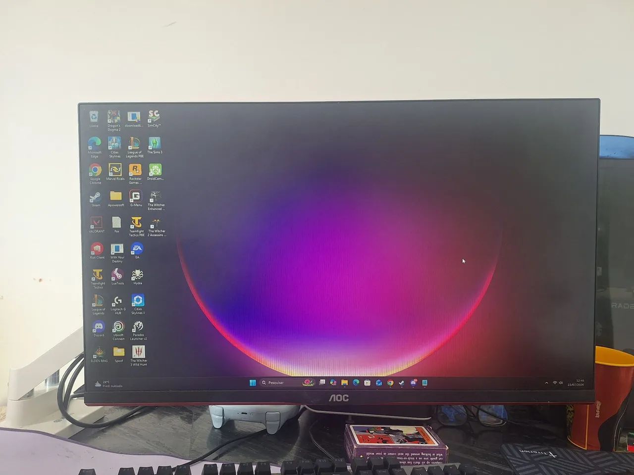 MONITOR AOC 27" 144HZ