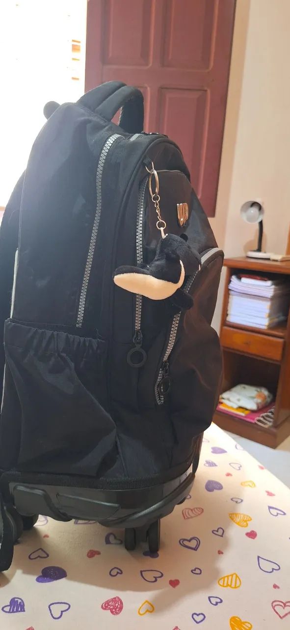 mochila de rodinha (nunca usada) - Foto 3