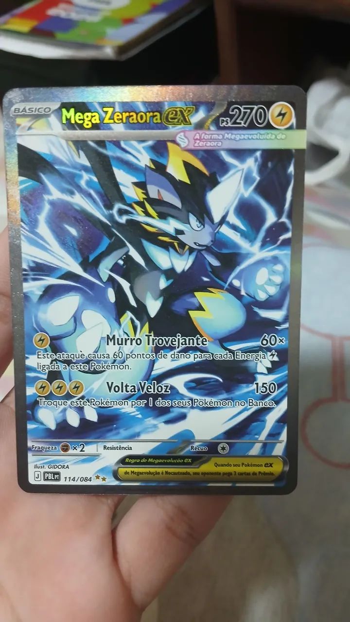 Mega zeraora EX Escuridão Absoluta  - Foto 2