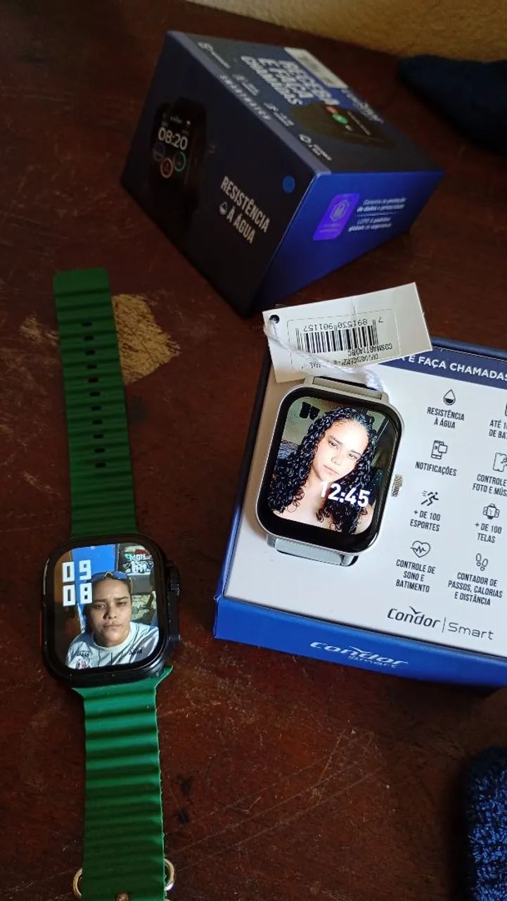 Dois relógios smart - Smartwatches - Tancredo Neves, Manaus