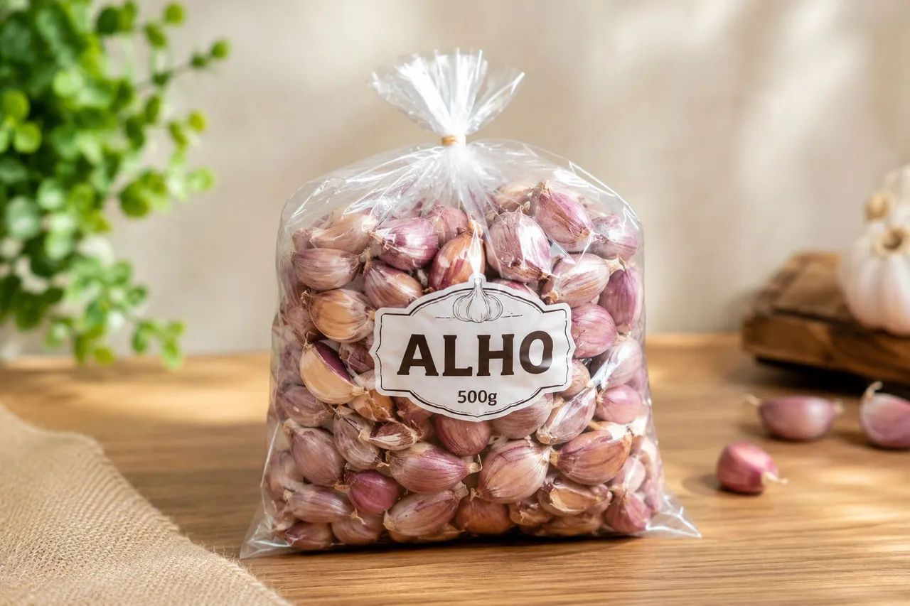 Pacote de alho 500g