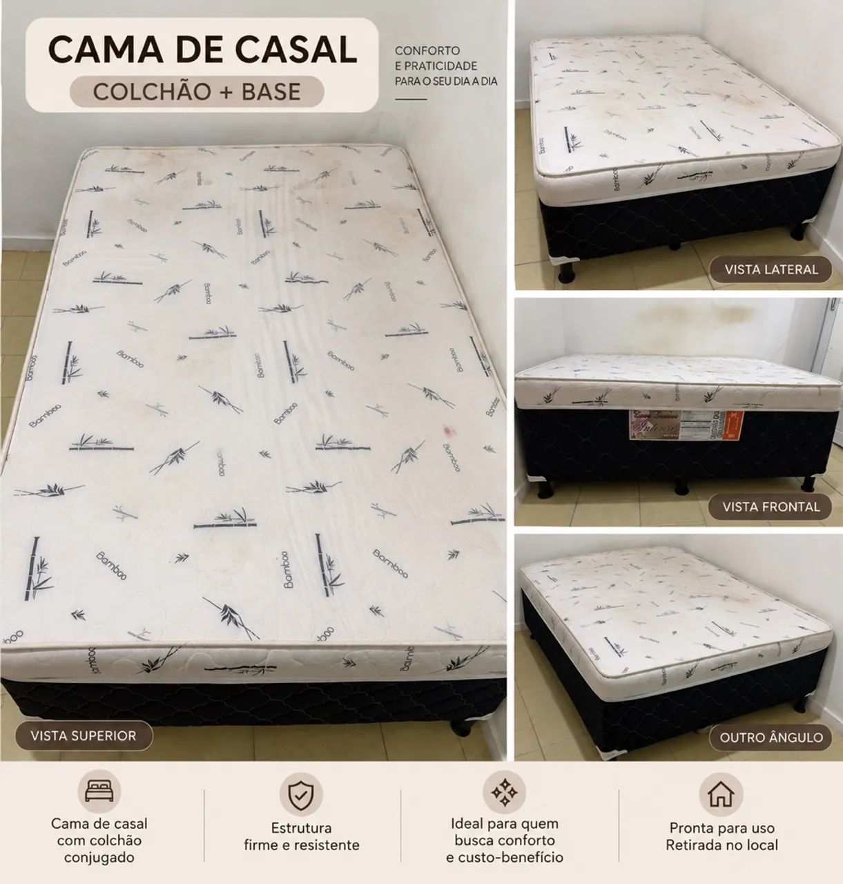 Cama casal 