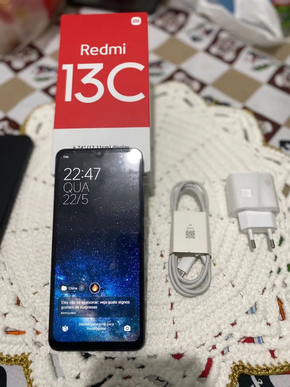 Celular Redmi 13 c 256 semi novo  - Foto 2