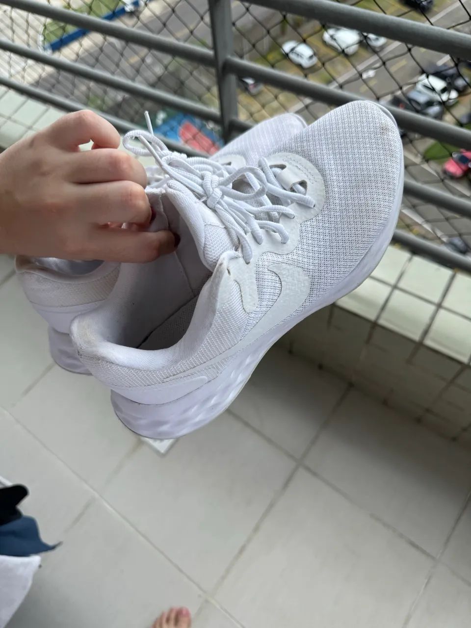 Tênis Nike Revolution 6 Branco Original - Foto 2