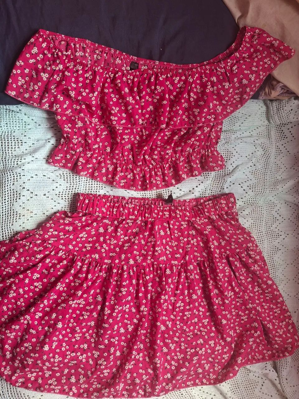 Vendo conjunto saia e cropped. - Foto 5