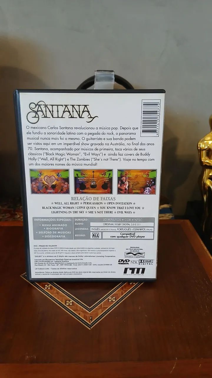 DVD Santana - Foto 2