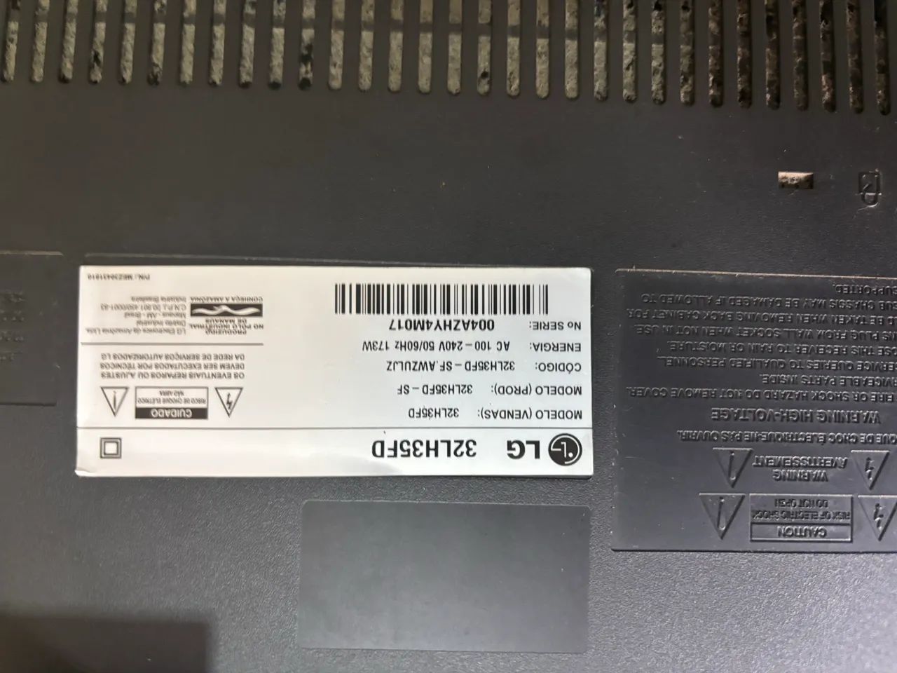 TV LG 32 Polegadas 32LH35F(Com suporte pra colocar na parede) - Foto 3
