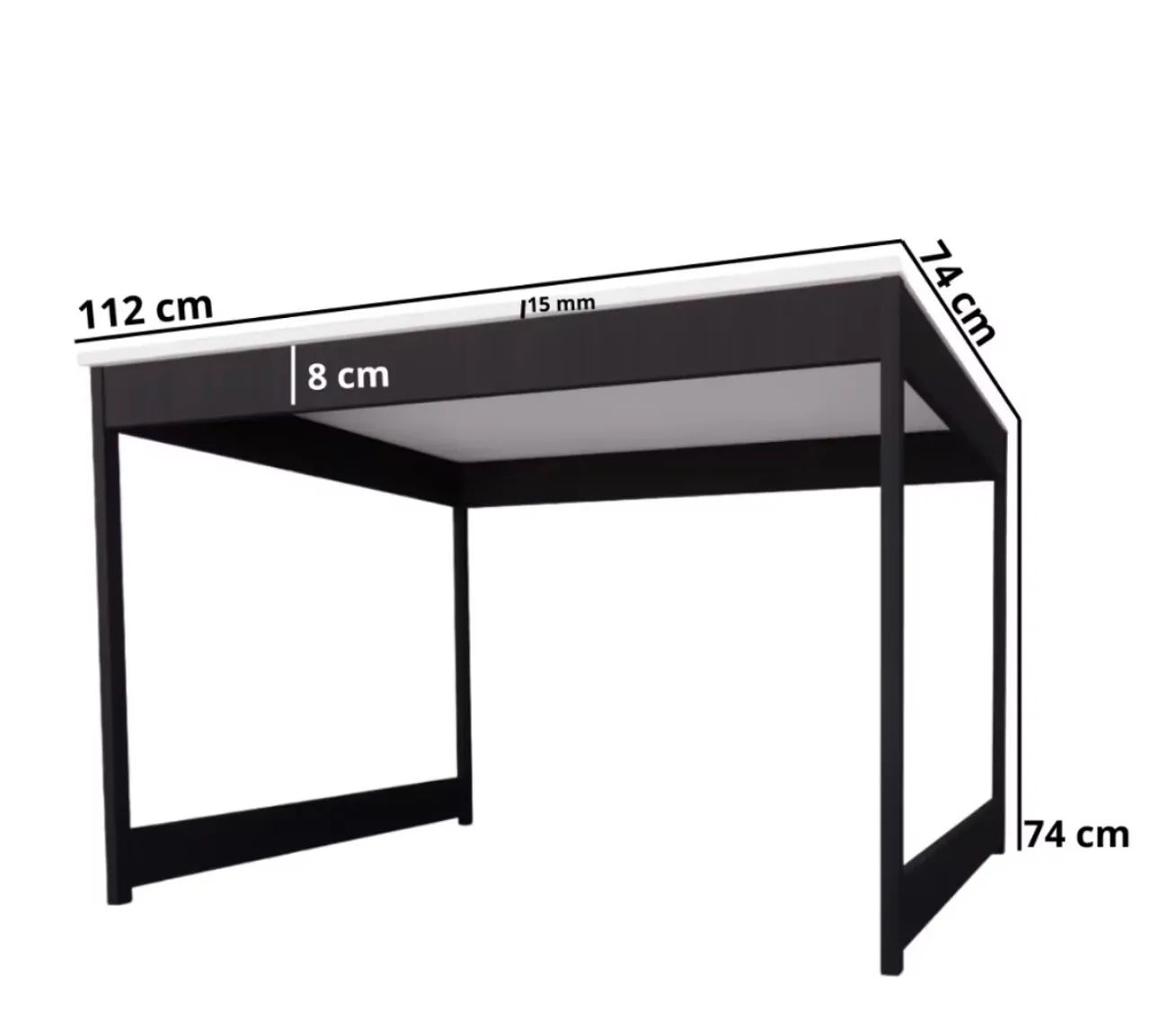 Mesa de jantar com 4 cadeiras - Foto 4