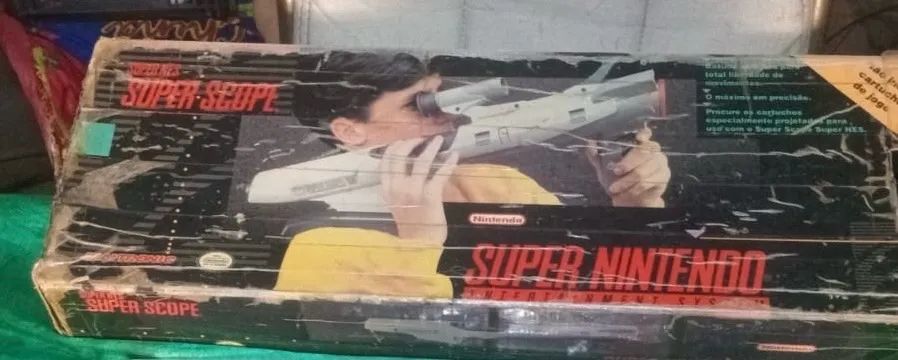 Nintendo Super Scope Original SNES ? Completa com Caixa e Manual - Foto 3