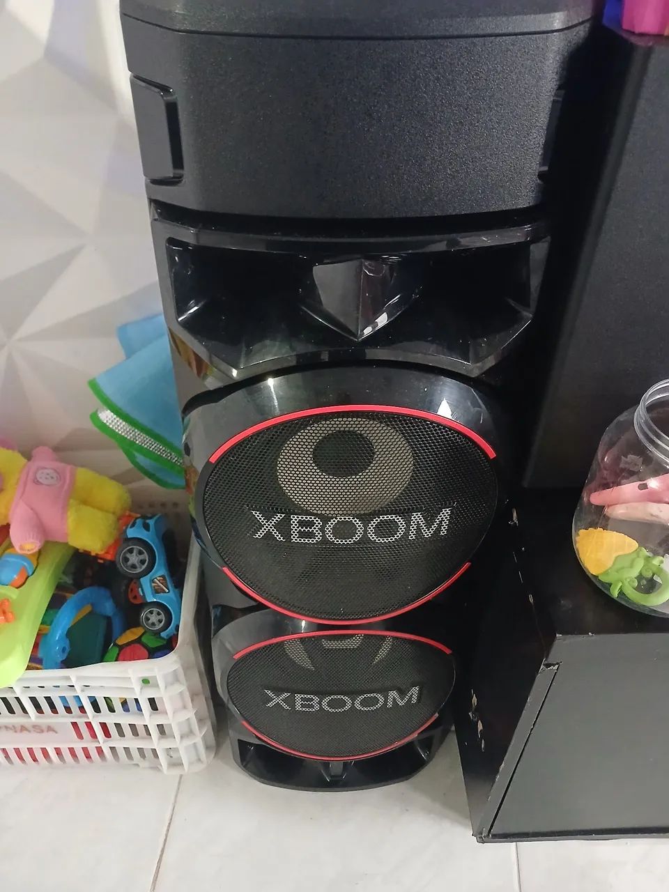 Caixa de som LG xboom caixa nova comprei mas nem usei - Foto 2