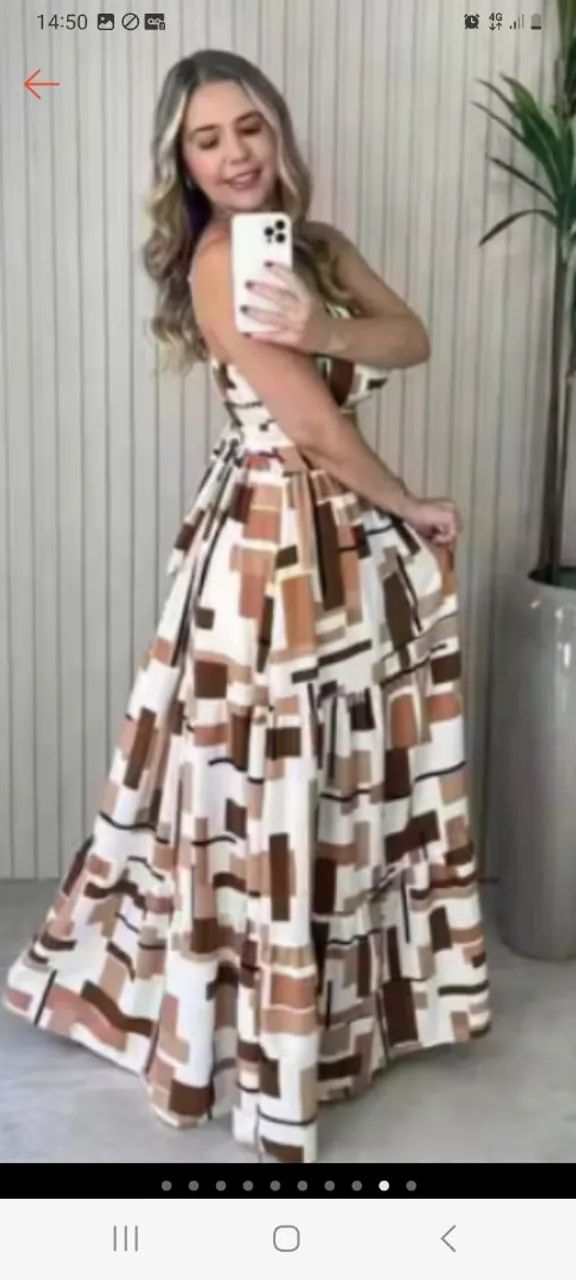 Vestido lindo em duna - Foto 2