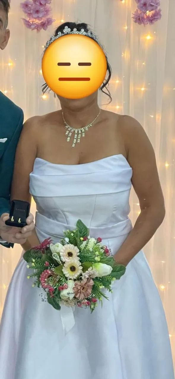 Vestido de noiva usado  - Foto 2