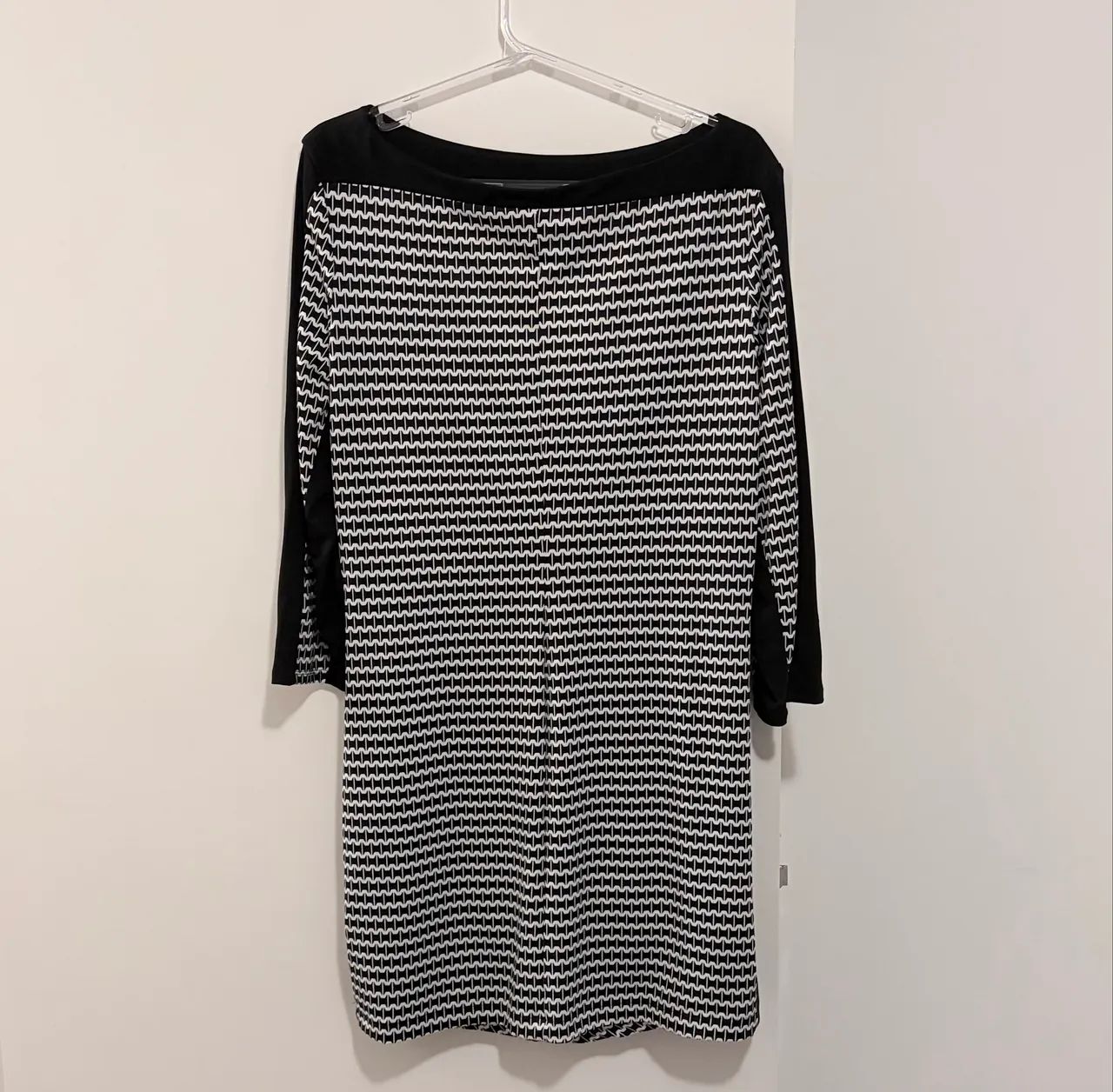 Vestido preto e branco GG - Foto 2