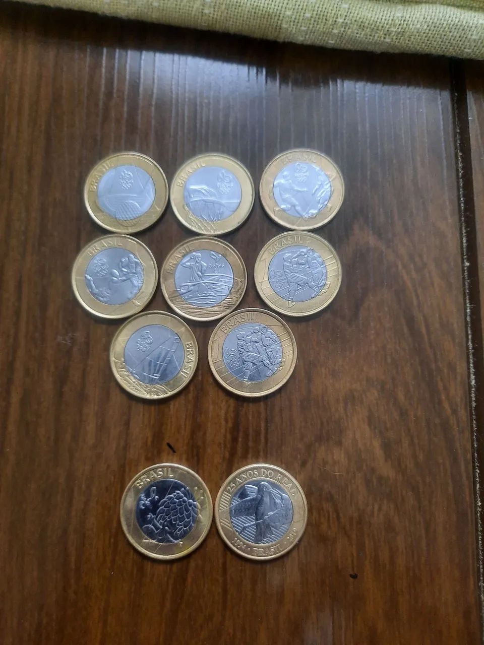 Moedas colecionáveis 