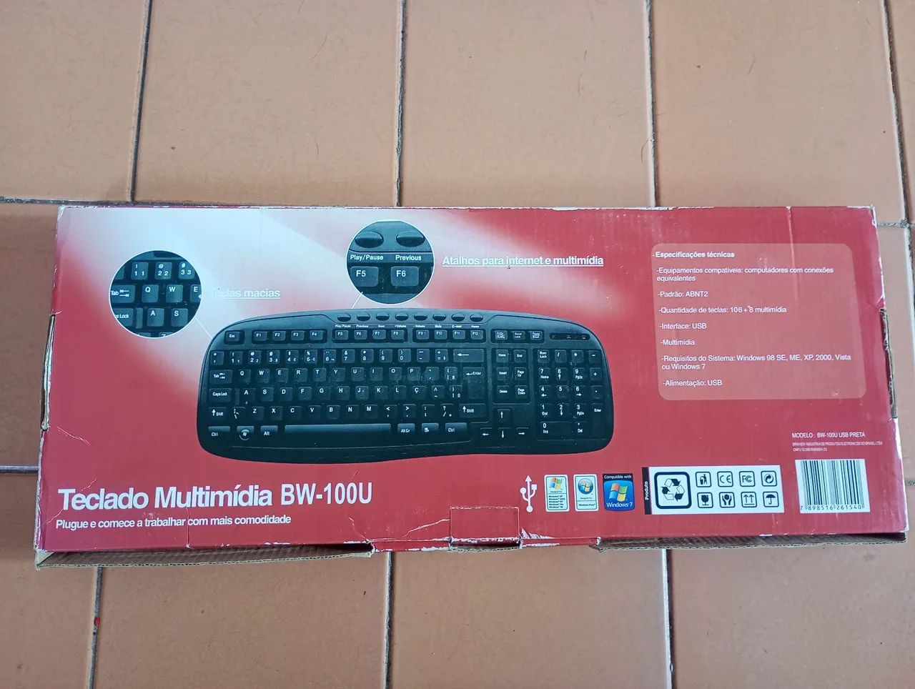 Teclado multimídia novo para Pc  - Foto 3