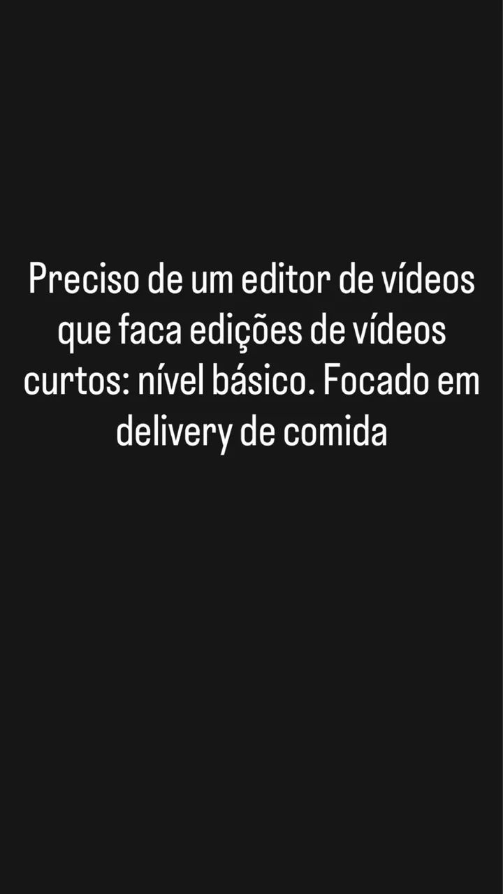 Preciso de um editor de vídeos 