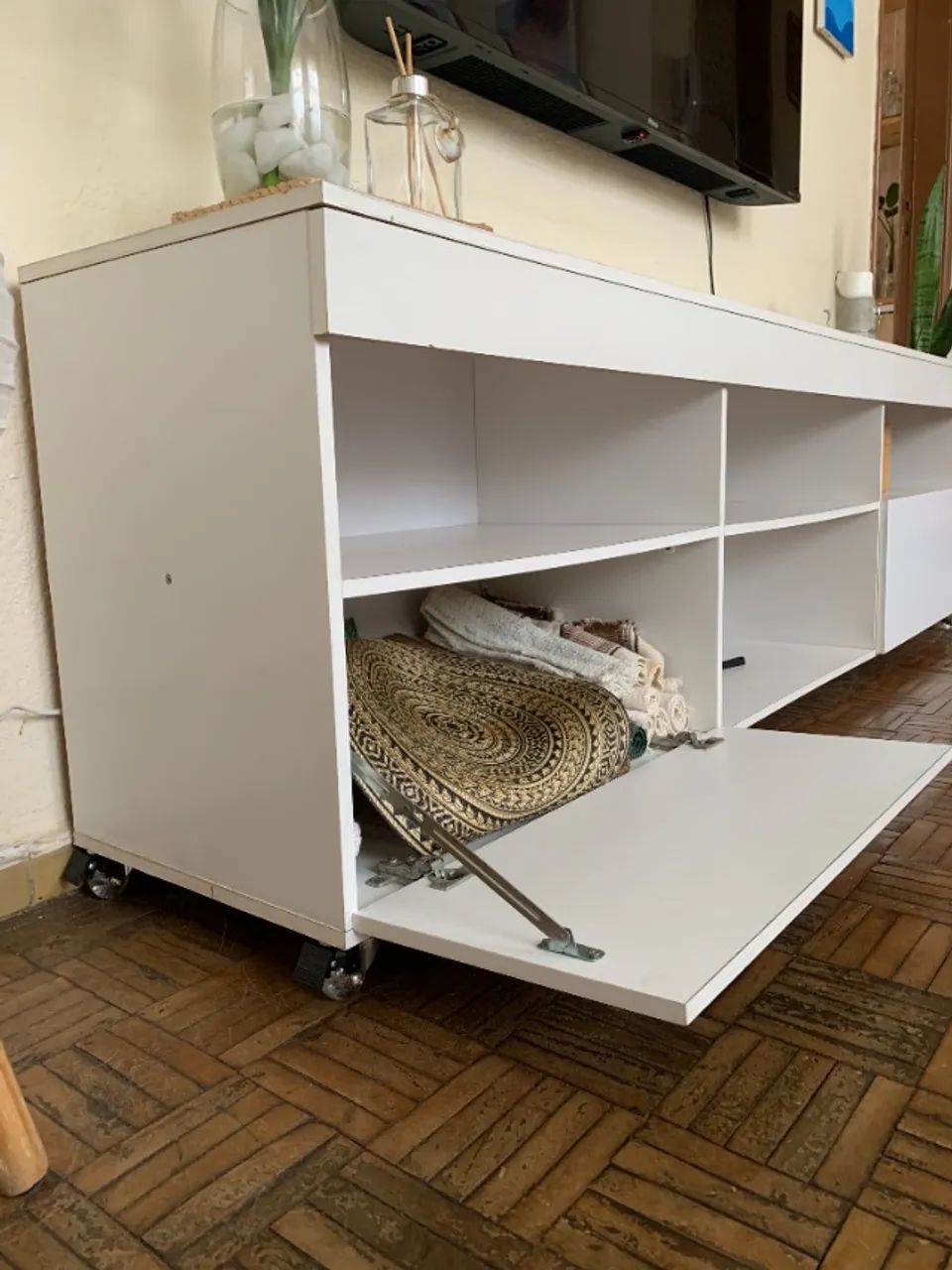Rack branco 1,76x35cm - Foto 4