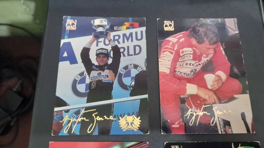 Cards Ayrton Senna Coleção Perfil De Um Herói 52, 77, 86,113