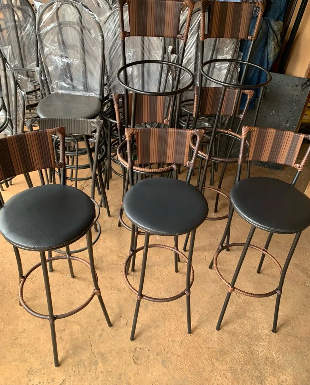 Banqueta de junco