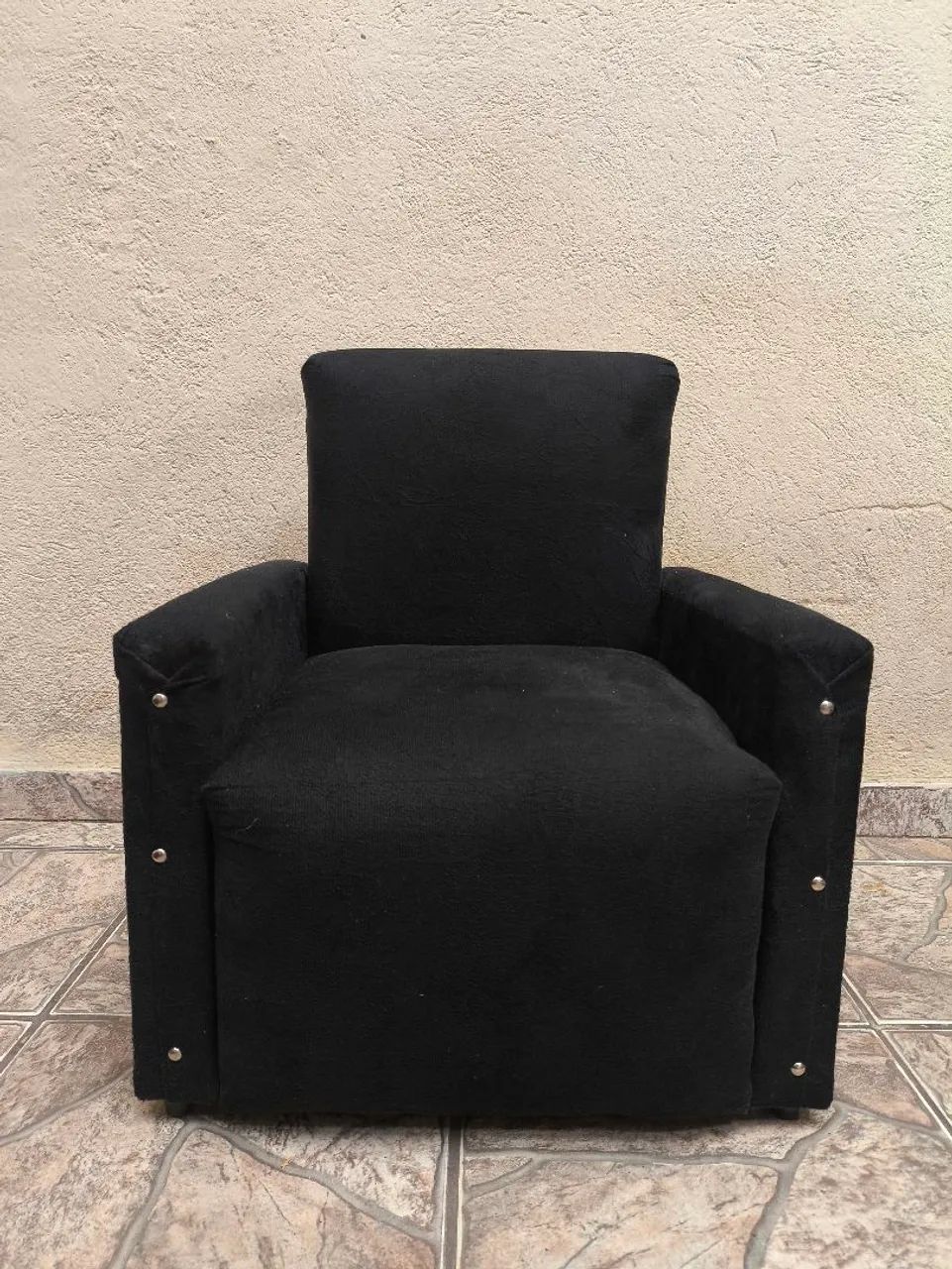 Poltrona infantil preta
