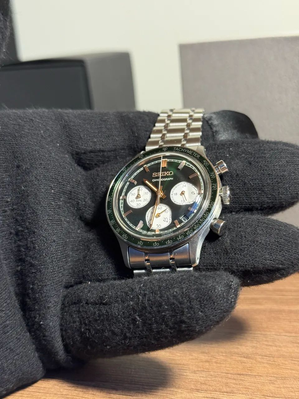 Seiko Chronograph Verde SSB481P1 - Foto 3
