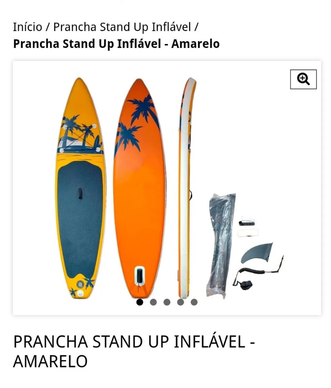Vendo prancha stand UP inflável nova nunca usada. - Foto 5