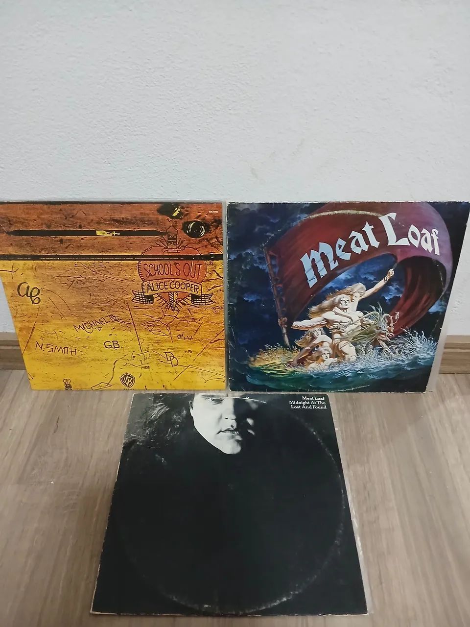 Disco vinil Alice Cooper e Meat Loaf
