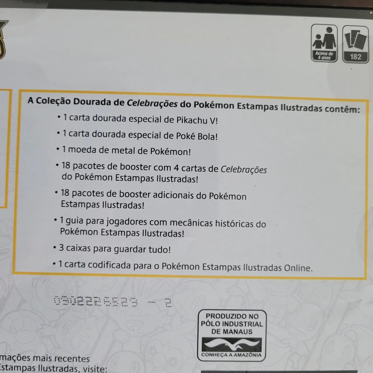 Box Pokémon Coleção Dourada Celebrações 25 Anos - Copag - Foto 6