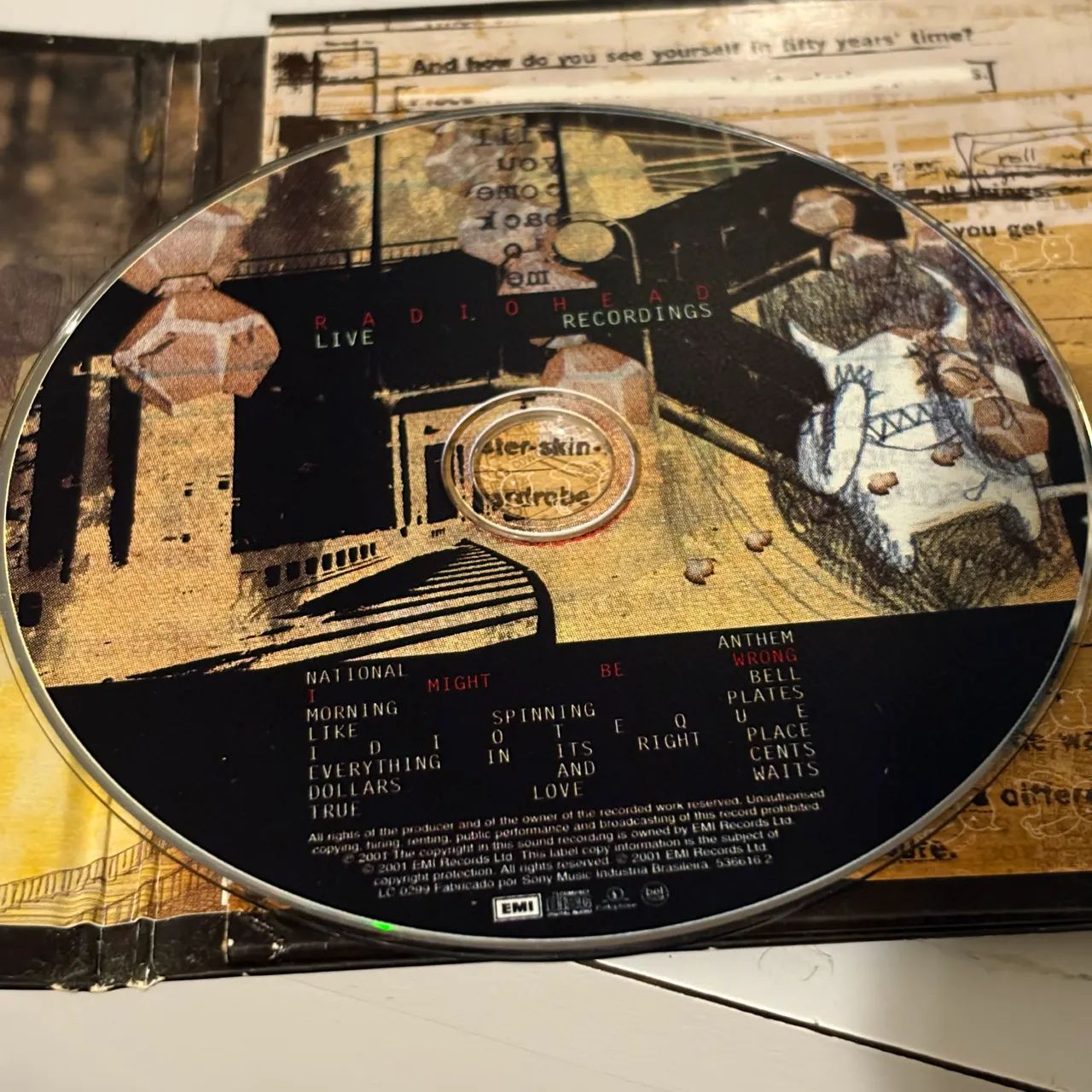 CD Radiohead - I Might Be Wrong  - Foto 2