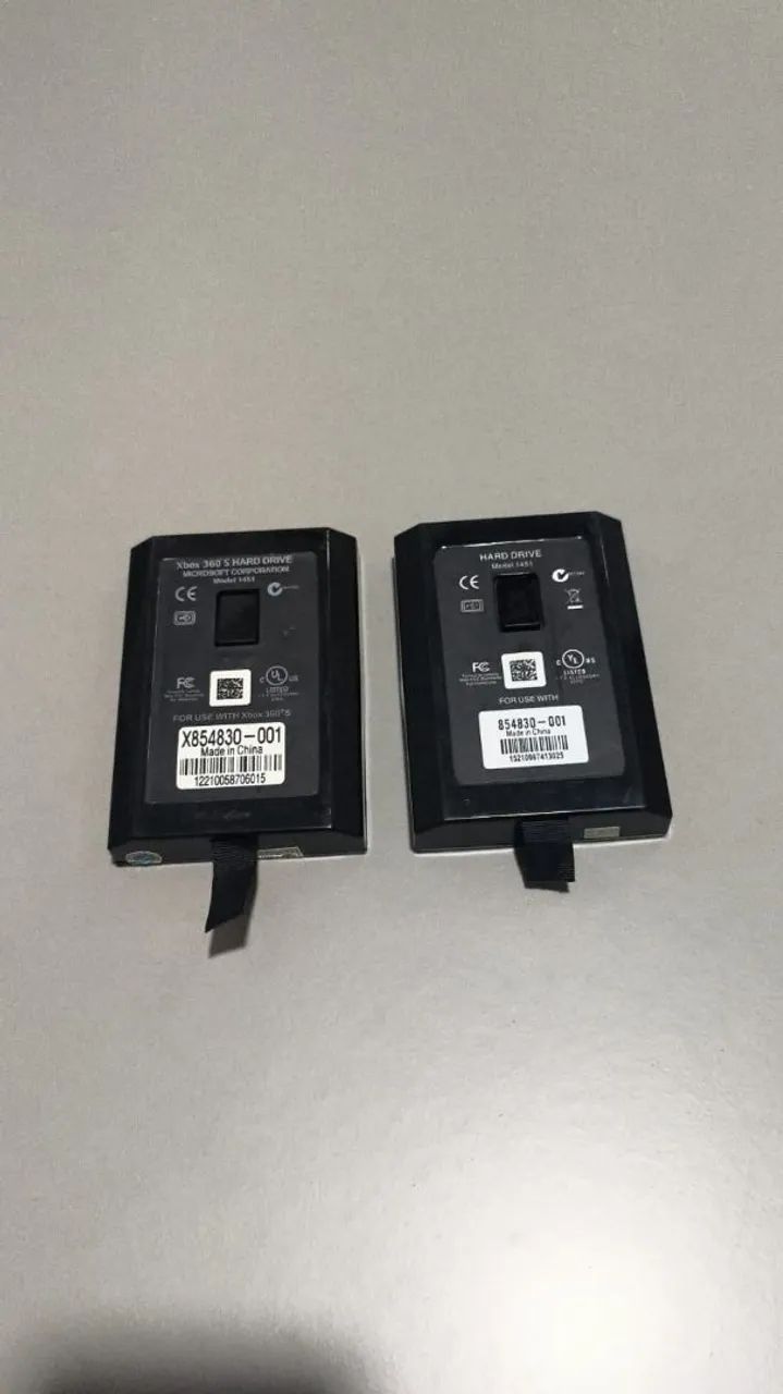 2 cases HD interno Xbox 360