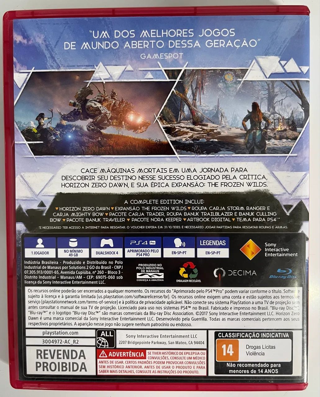 JOGO HORIZON ZERO DAWN COMPLETE EDITION  - Foto 2