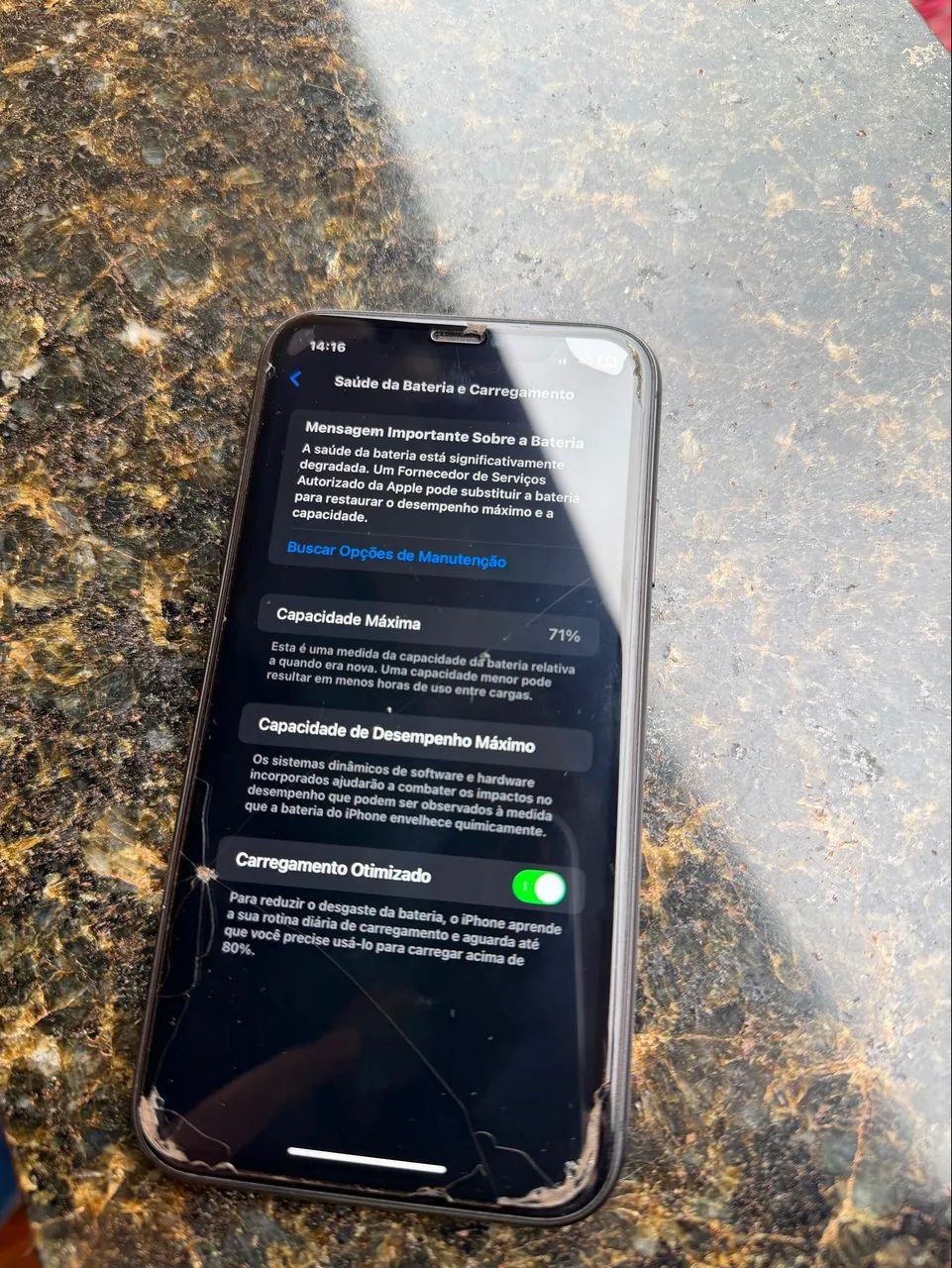 iphone 11, 64gb, pelicula quebrada - Foto 2