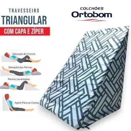 Travesseiro Triangular Ortobom 