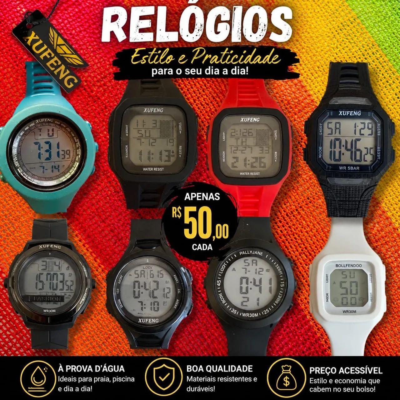 Vendemos relógios novos a prova da água. - Foto 4