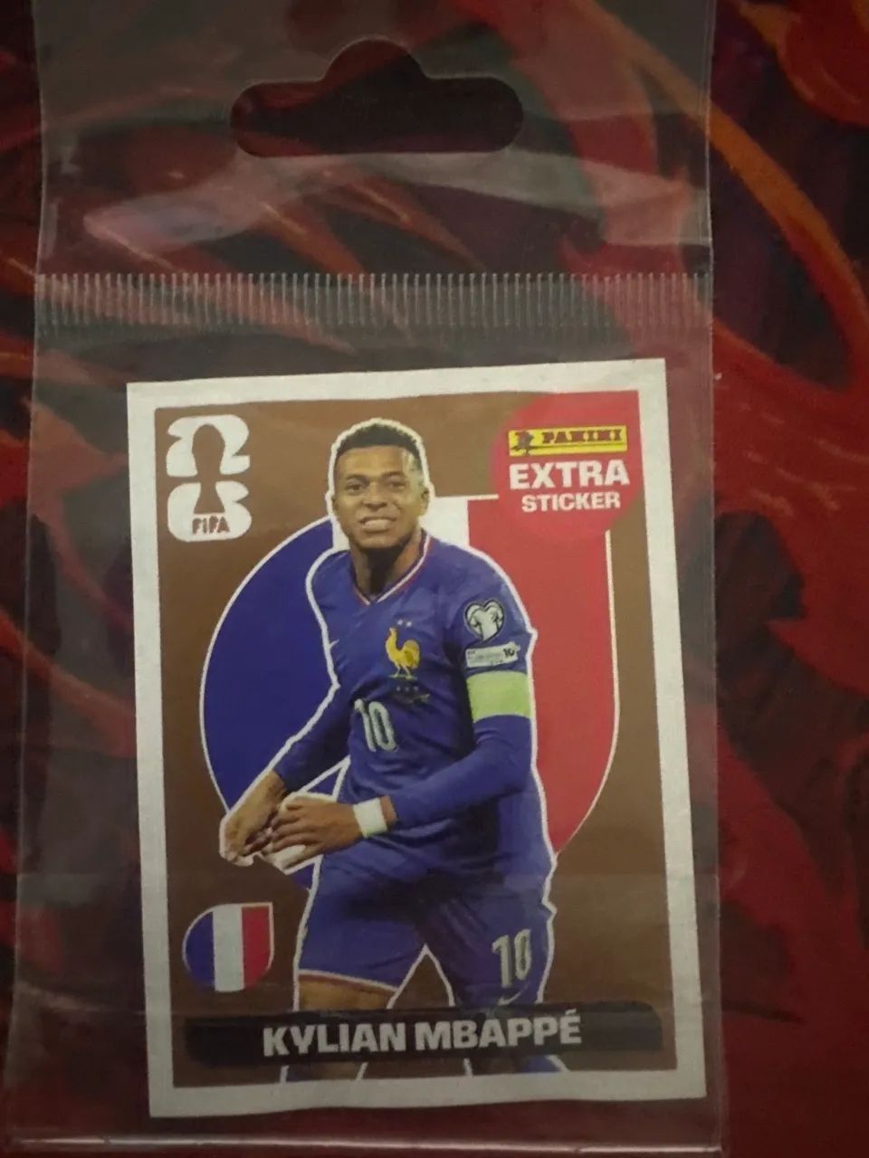 Extra sticker kylian mbappe bronze