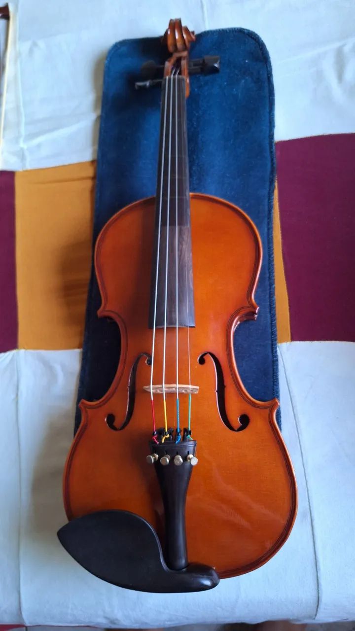 Violino Eagle VE 144 completo com 2 arcos. - Foto 3