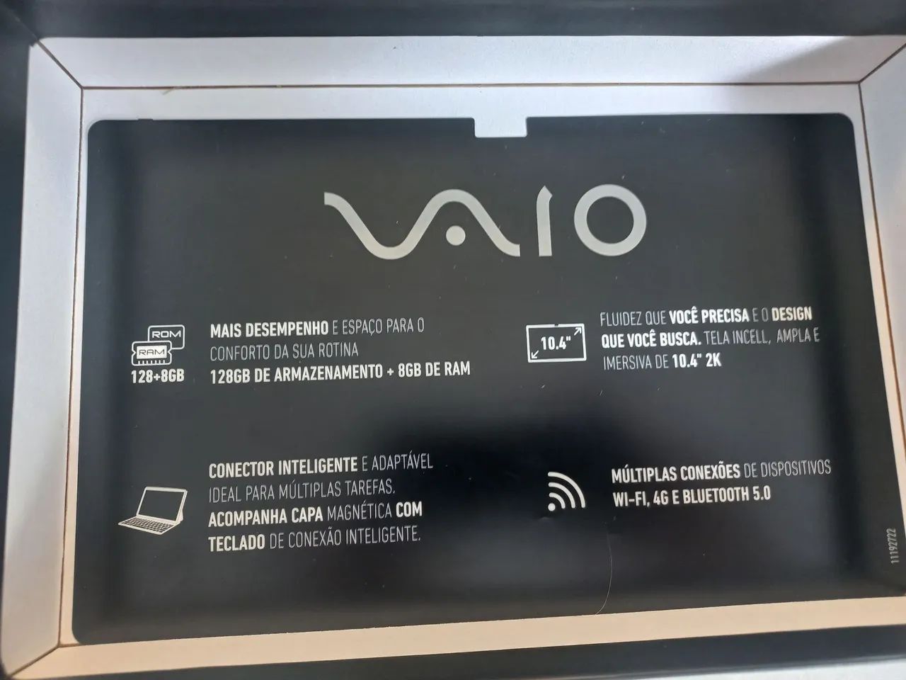 Tablet VAIO VLT 10 c/CAPA (poucos meses de uso) - Foto 3