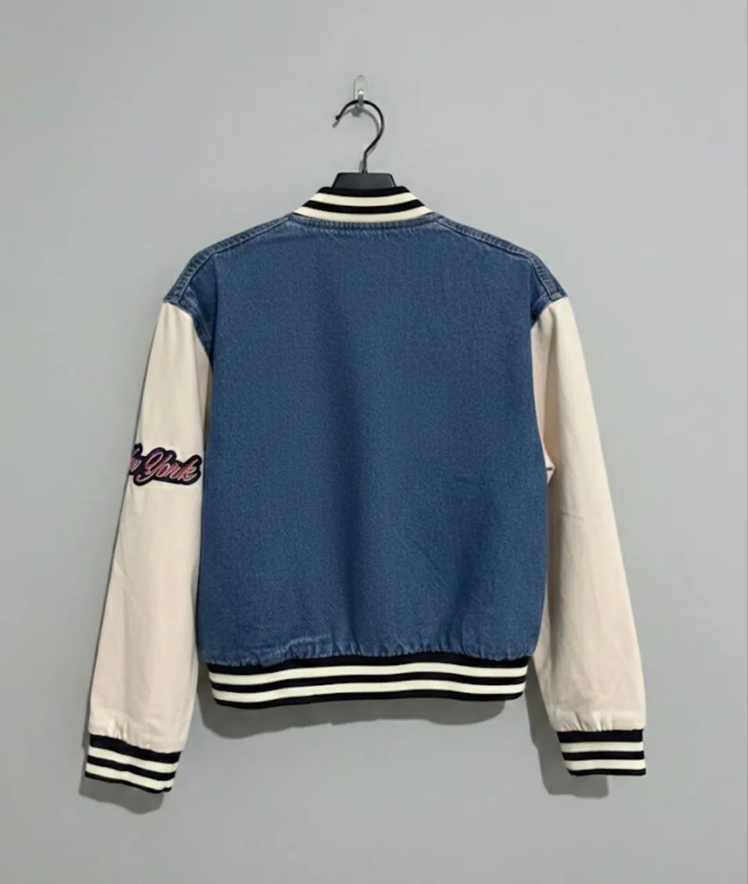 Jaqueta Varsity BlueSteel - Estilo Brooklyn NY (Jeans & Sarja) - Foto 2