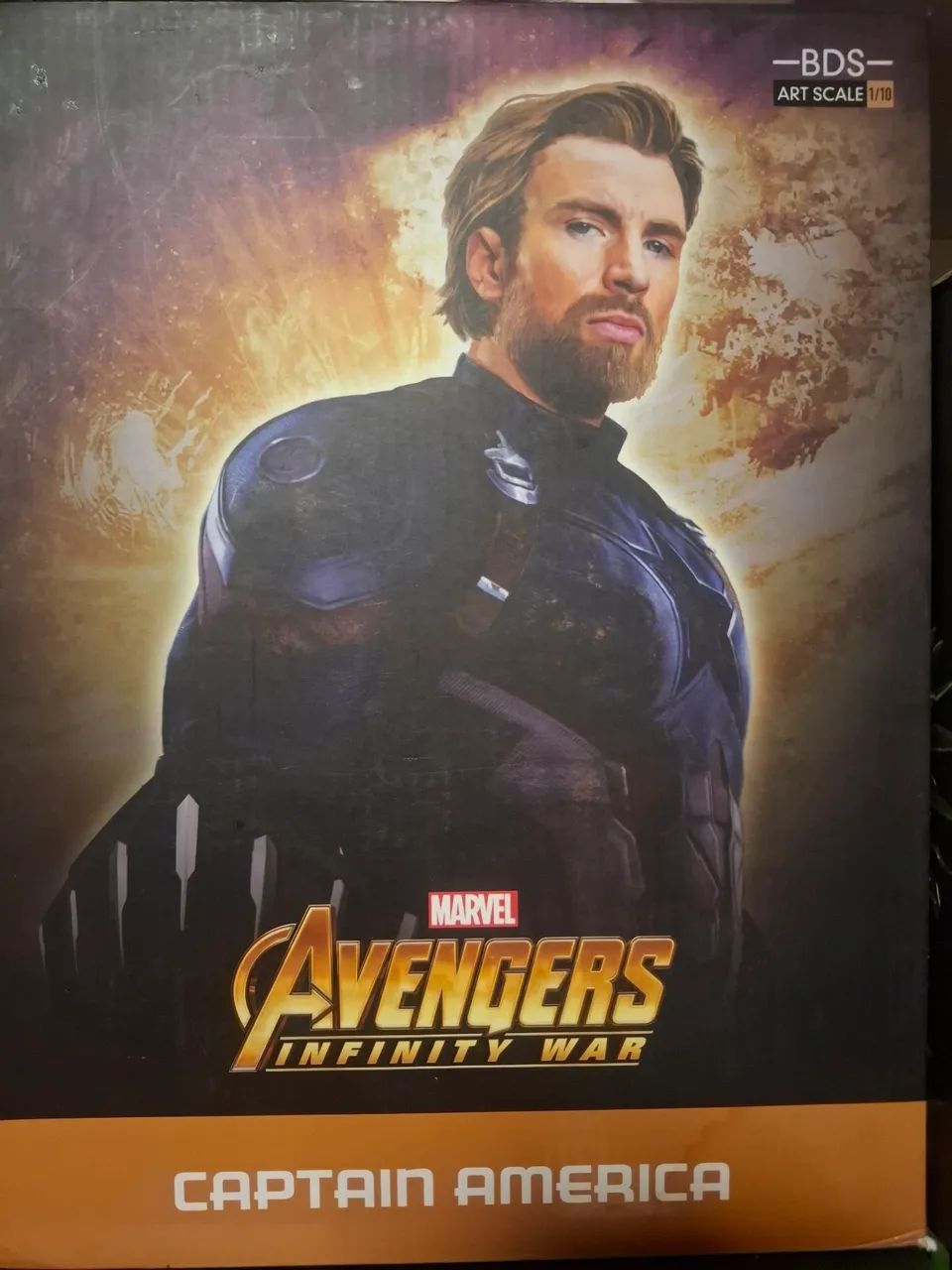 Captain America - Avengers Infinity War - Art Scale 1/10 - Iron Studios - Foto 3