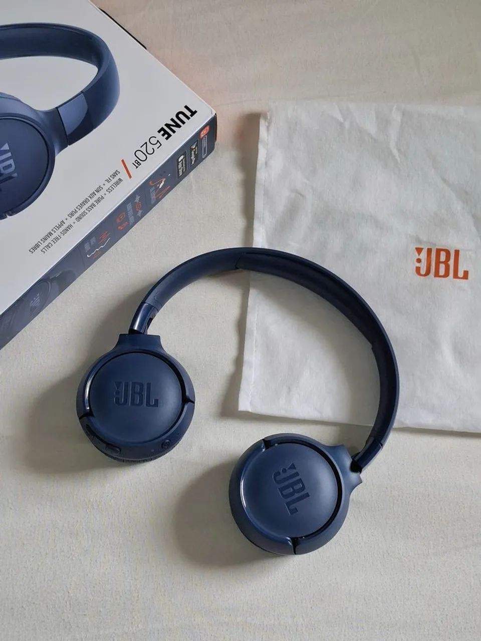 ? JBL Tune 520BT - Som Potente, Bateria Incrível e Liberdade Sem Fio - Foto 2