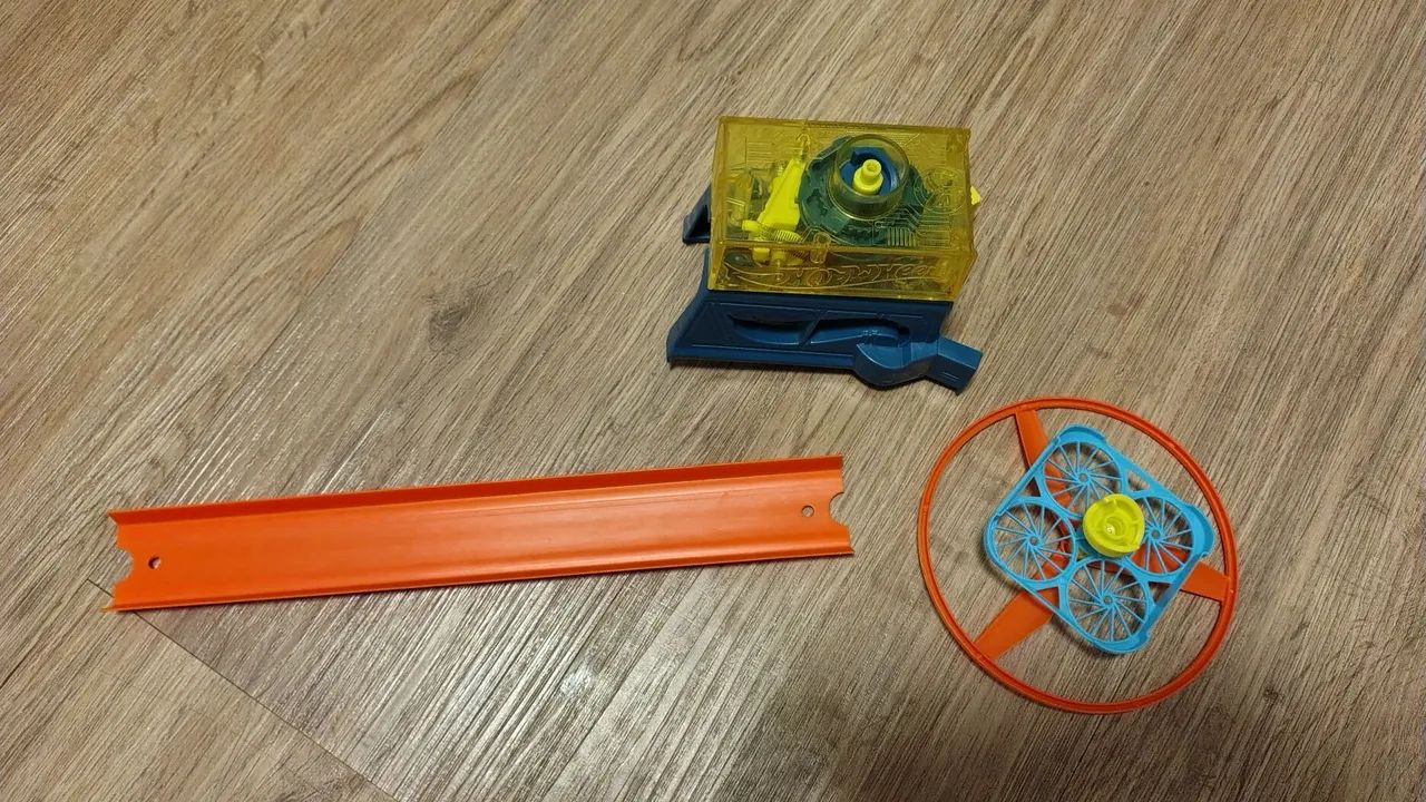 Lançador hot Wheels voador - Foto 2