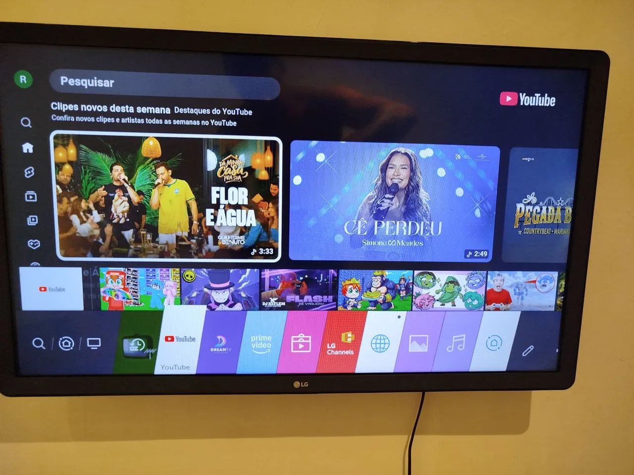TV32 LG SMART R$:599,00 - Foto 3
