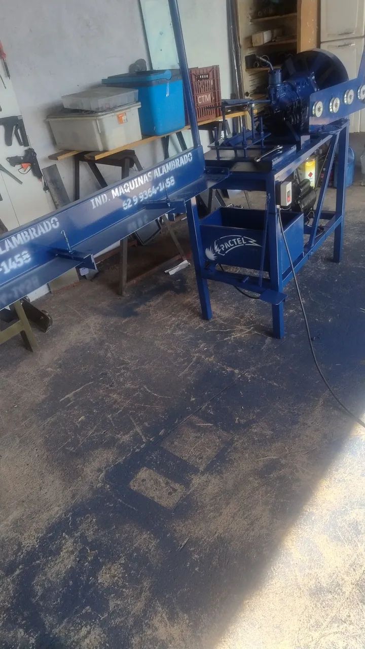 Máquina para fabricar telas de Alambrados 