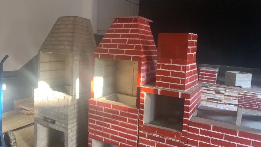 Churrasqueira pré moldada  - Foto 4