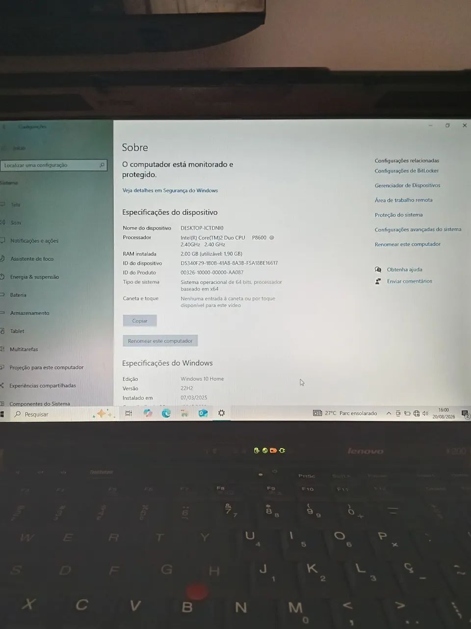 Notebook Lenovo  - Foto 5