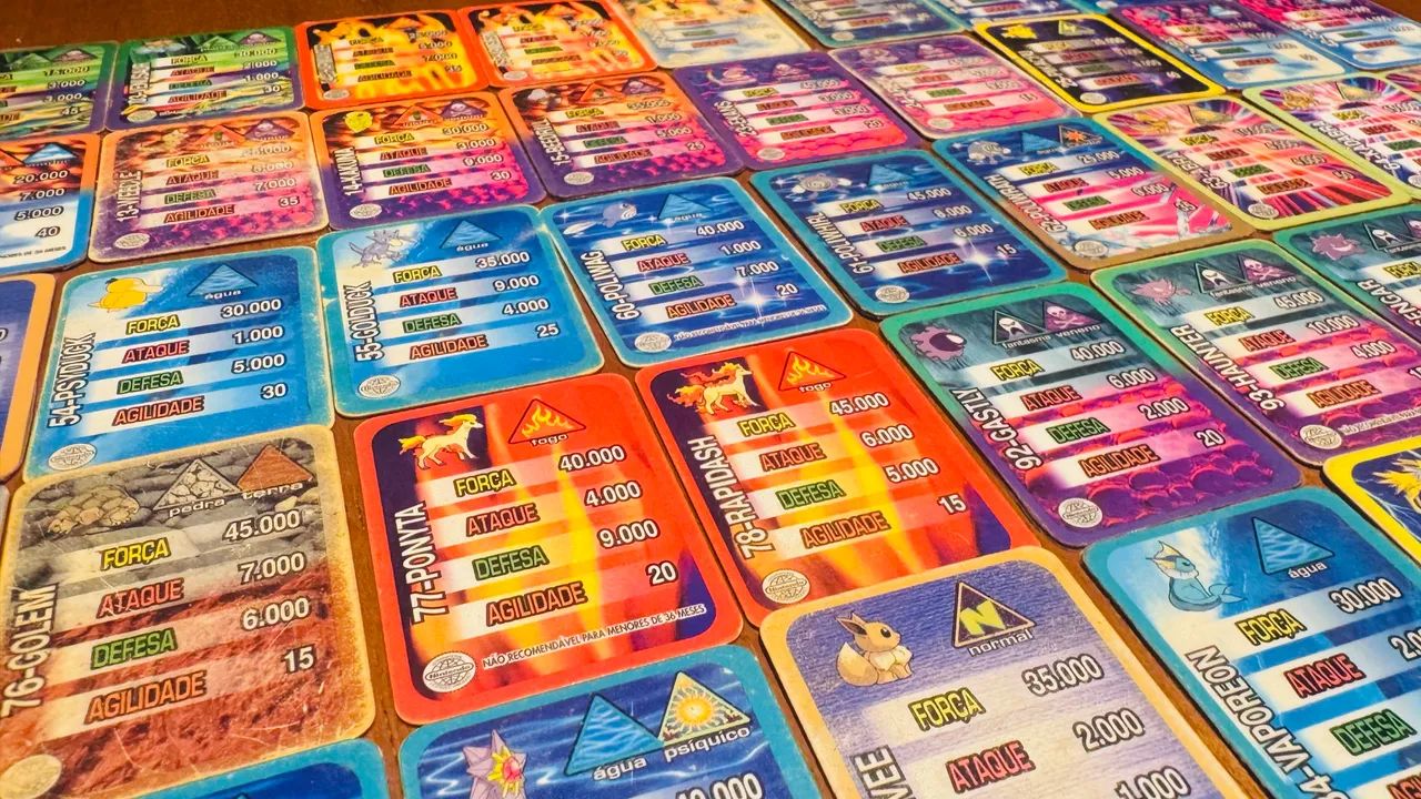 Tazos/cards Super cartas Pokémon completo Elma chips  - Foto 5