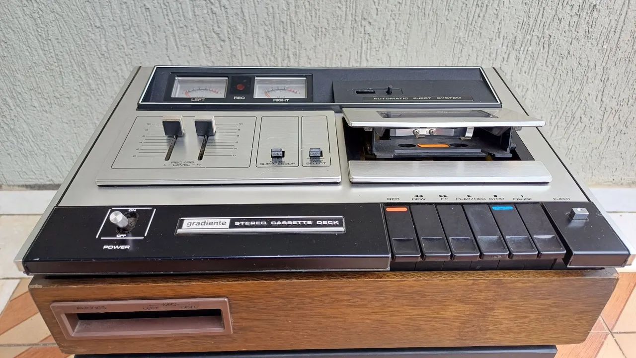 7410 - Tape Deck Gradiente CD1666 - Funcionando - Foto 3