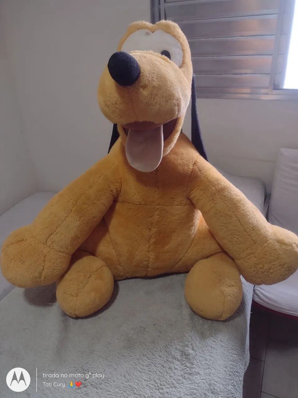 Vendo lindo Pluto de pelúcia 75 cm para retirar em Sorocaba  - Foto 3